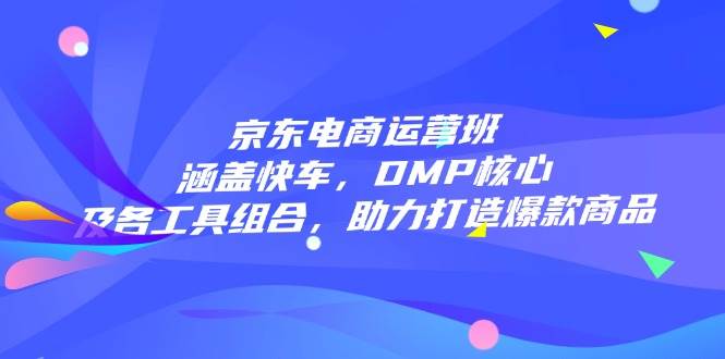 京东电商运营班：涵盖快车，DMP核心及各工具组合，助力打造爆款商品-倒腾怪分享社-第13张图片