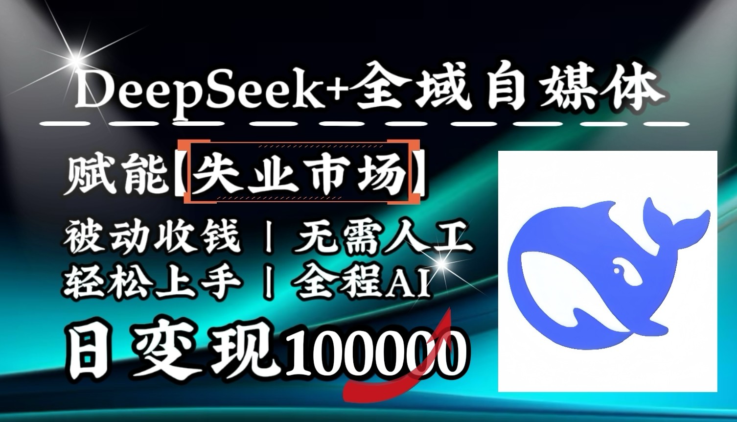 降维打击，DeepSeek+失业市场，全自动操作，结合人人刚需，单月利润轻松破100000＋-倒腾怪分享社-第13张图片